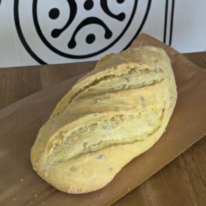 Pan de maíz y pipas