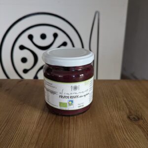 Compota de frutos rojos sin azúcar