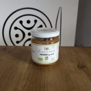 Compota de manzana con miel