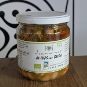 Alubias blancas con berza