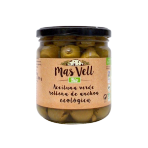 Aceituna verde rellena de anchoa